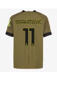 AC Milan Zlatan Ibrahimovic #11 Fotballdrakt Tredje Klær 2022-23 Korte ermer